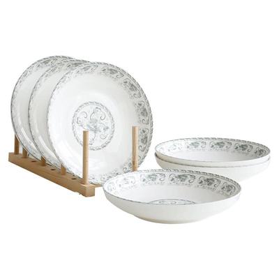 民生逐鹿陶瓷盘子中式可微波鱼盘