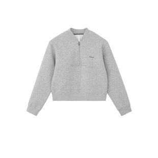 Dodopoli儿童运动卫衣外套针织加绒保暖拉链套头男女童冬休闲上衣