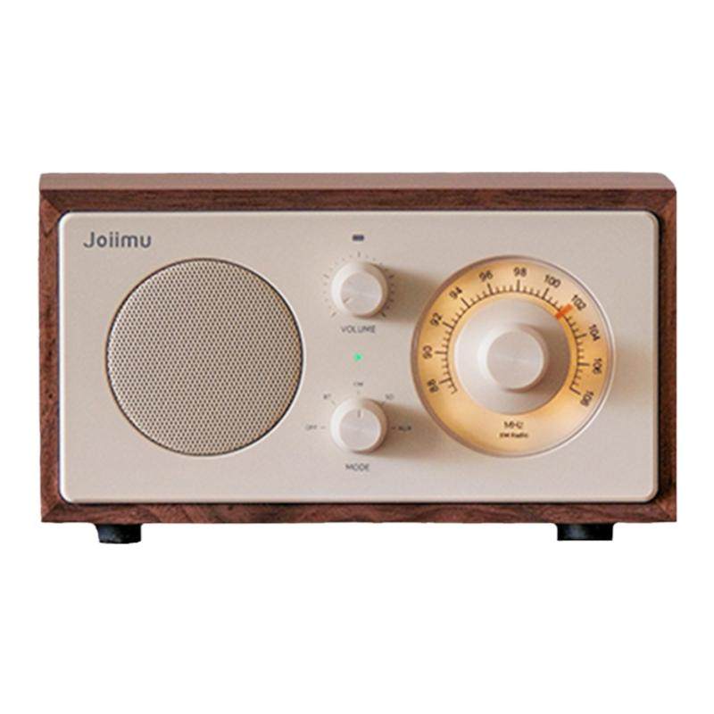 Joiimu音响JM2复古蓝牙音箱收音机小家用中古风新婚结婚乔迁礼物