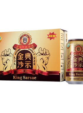 ASIA亚洲金典沙示汽水330ml*24罐