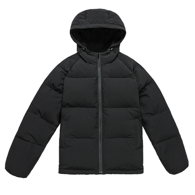 90%白鹅绒加厚羽绒服男装短款