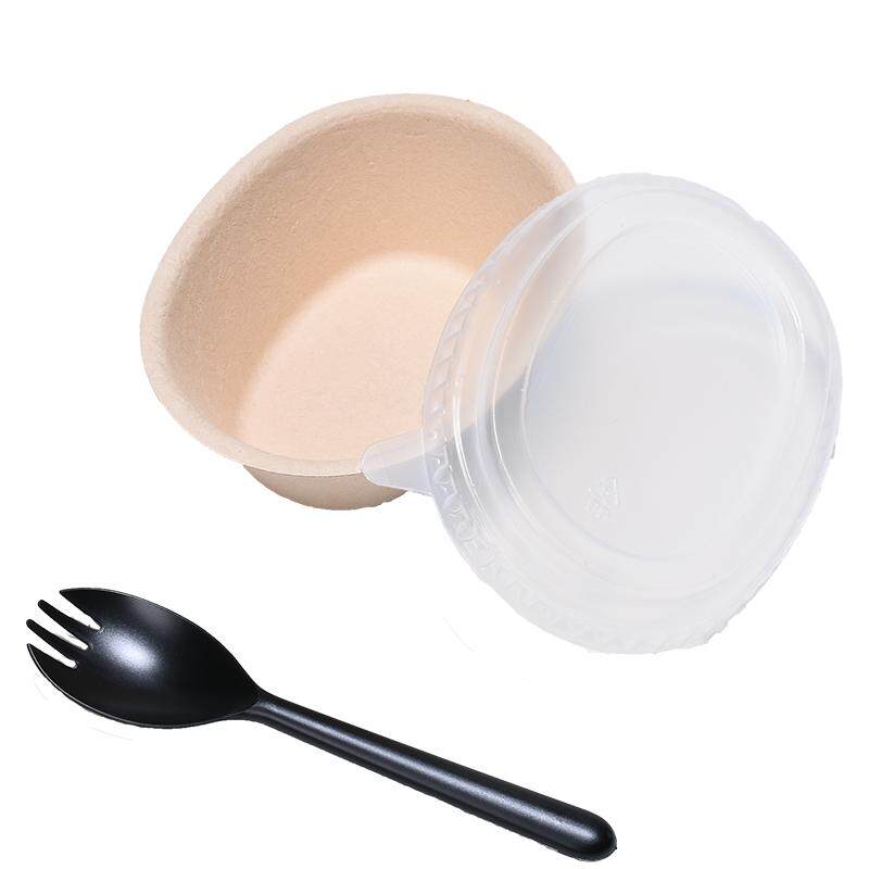 一次性椭圆环保降解220ml小碗