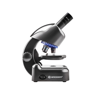 德国BRESSER/宝视德显微镜儿童科学小学生专用家用光学生物玩具男女孩幼儿园科学实验套装高清生日六一节礼物