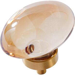 水晶鸽子蛋香槟色抽屉衣柜门把手橱柜子轻奢现代简约透明欧式拉手