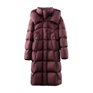 雅鹿官方冬季时尚2025女装服饰新款中长款休闲女装羽绒服外套新品