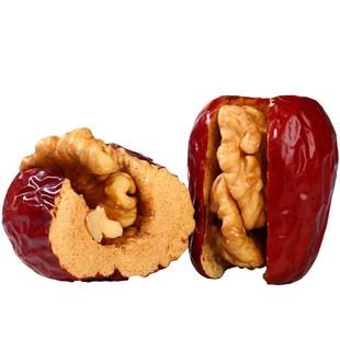 山西吕梁特产天娇红五星营养大红枣夹核桃仁真空独立小包装礼盒装