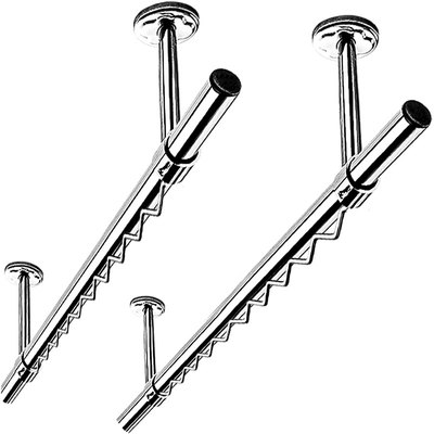 阳台固定晾衣杆防风晾衣架不锈钢