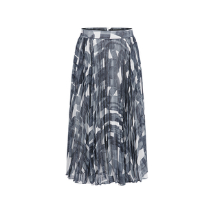 【纵横阡陌】MARYLING玛俪琳夏新品艺术印花半身裙A1ECW72530