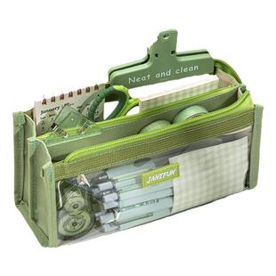 笔袋大容量透明高颜值2025新款女孩款文具盒中学生高中初中生女生版男孩男生文具学习用品袋小学生孩子铅笔盒