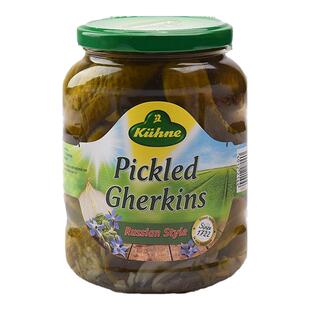 冠利俄式酸青瓜670g 进口小酸黄瓜腌制罐头下饭配菜