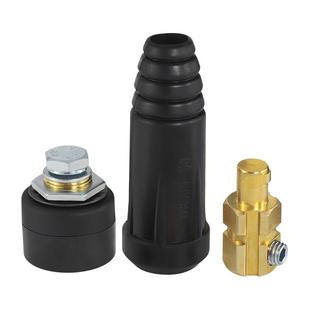 氩弧焊电焊机接线端子纯铜欧式快插配件焊把线快速插头插座接头