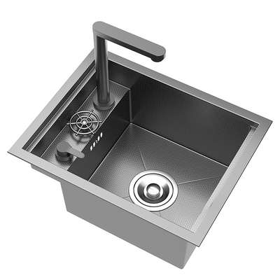 德国摩仕厨房茶吧台岛台水槽隐形隐藏式洗菜盆洗杯器迷你小水槽