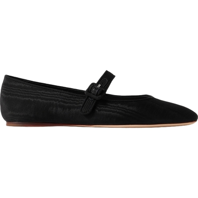 【折扣】LOEFFLER RANDALL女士波纹绸玛丽珍芭蕾平底鞋