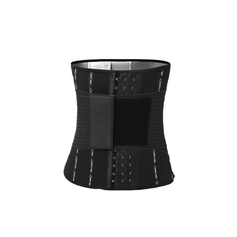 呼啦圈暴汗束腰带运动健身护腰深蹲收腹带爆汗塑身女束缚带发汗