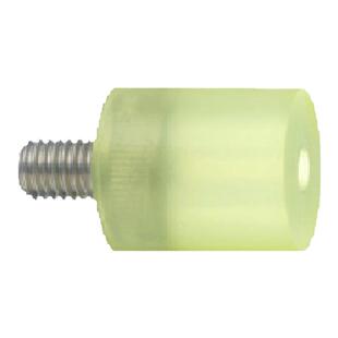 M3M4M5M6M8M10包胶螺丝聚氨酯PU通孔型缓冲防撞热粘接内六角螺栓