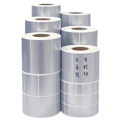 亚银标签纸不干胶哑银打印纸银色