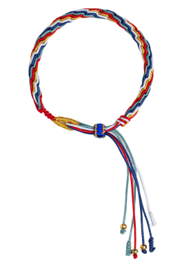 鱼尾轮回手绳编织红绳龙年手链大鱼海棠藏式绳女男情侣