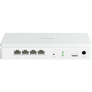 普联TP-LINK云展异地组网4G路由器全网通插卡百兆4网口有线宽带备份IPV6公网IP虚拟企业专网远程管理网络监控