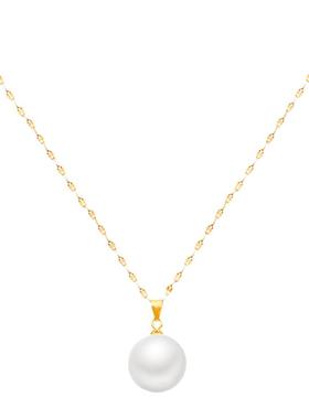 珍珠项链女小众极简夏季锁骨链