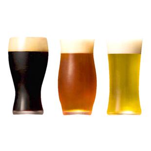 日本进口aderia精酿啤酒杯日式麦啤杯轻奢高档套装高级感玻璃杯