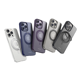 Anker安克磁吸支架手机壳适用苹果15Phone支点壳苹果15/14pro保护套magsafe男女新款高级防摔全包超薄磁吸壳