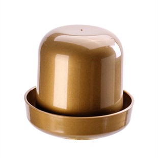 加厚带底托色盅骰子套装 KTV酒吧 消音骰盅定制清吧静音甩子盅