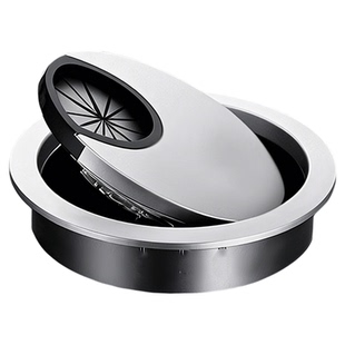 金属开孔封边圈加厚线孔盖桌面穿线盒封口盖电视柜专用装饰盖遮丑