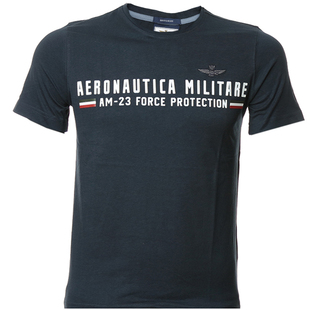 Aeronautica Militare AM 空军印花男士短袖圆领T恤231TS1942J538