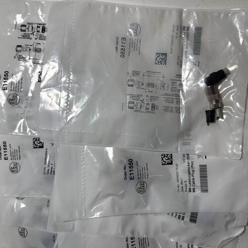 议价IFM易福门连接器E11550全新原装正品现货
