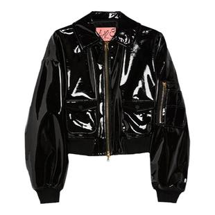 MAX&Co.De-Coated漆皮涂层夹克3084013203001