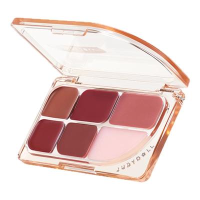 Judydoll橘朵六色唇膏盘多用膏