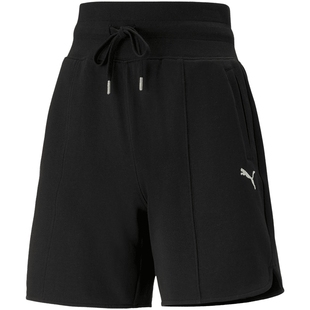 宽松高腰运动短裤女子直筒抽绳休闲裤春夏676692彪马puma官方奥莱