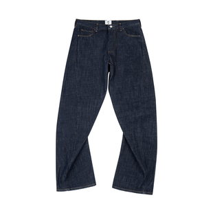 IDLT 高品质 防褪色 重磅13.5oz 弯刀牛仔裤宽松立体剪裁廓形原色