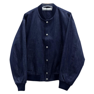 SEASONMARK春季新款飞行牛仔夹克外套休闲百搭简约时尚情侣保暖男