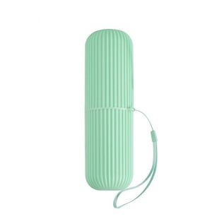 旅行牙刷盒竖条纹便携式漱口杯刷牙杯子洗漱杯牙具盒牙膏