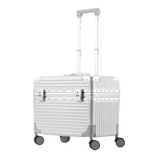 出口日本18寸铝框拉杆箱女行李箱登机摄影箱男旅行万向轮上开盖箱