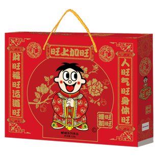 旺旺大礼包918g仙贝雪饼零食组合装小吃年货礼盒春节礼品过年送礼