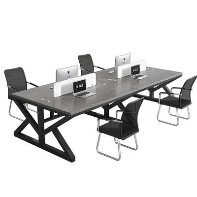职员办公桌椅组合四六人位电脑桌