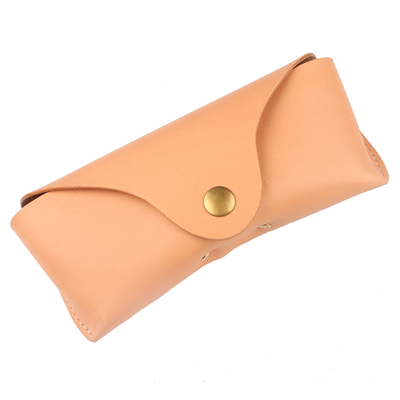 抗压手工真皮太阳眼镜盒