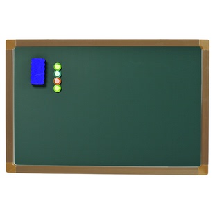 教学专用黑板挂式单面写字白板挂墙式办公会议磁性教学培训专用书写板移动支架辅导班教室双面绿板尺寸可定制