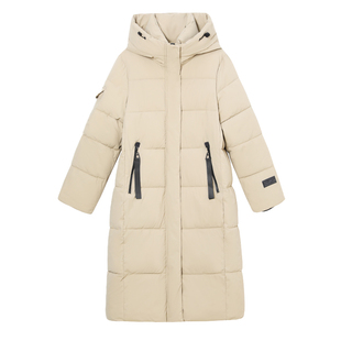 冬季棉服女中长款2025新款羽绒棉衣加厚防寒棉袄外套男女款