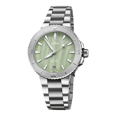 豪利时瑞士机械珍珠贝母表盘