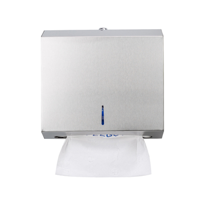 FEEGOO免打孔304不锈钢擦手纸盒