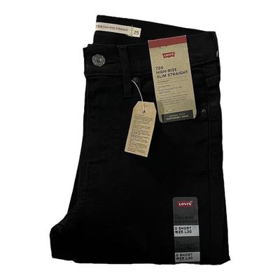 现货Levi's/李维斯女724高腰小直筒牛仔裤188830016#11