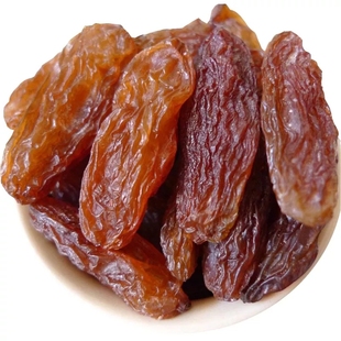 新疆吐鲁番特产特选精品红香妃葡萄干红提子无核散装红色