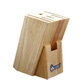 巧媳妇刀座橡木质插刀座多功能大号收纳菜刀架置物架通风收纳架