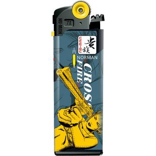 贵族搓轮火石老式砂打火机滑轮齿轮防爆定制订做印字一次性充气