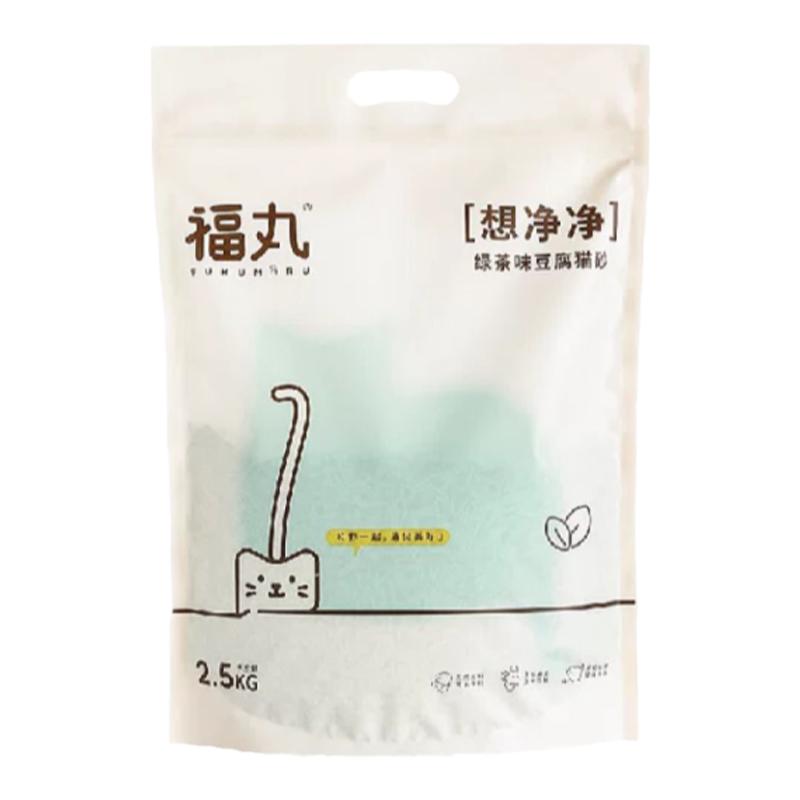 福丸猫砂苹果混合豆腐膨润土