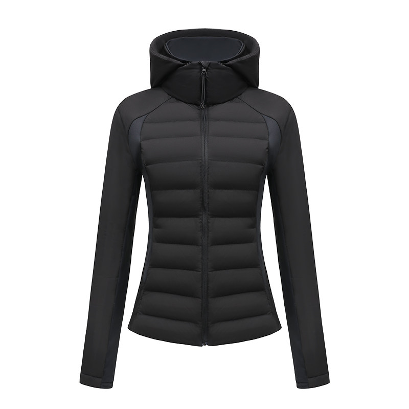 【断码清仓】安欧兔[沙漏腰鸭绒]排骨羽绒服女收腰显瘦拒水可拆帽