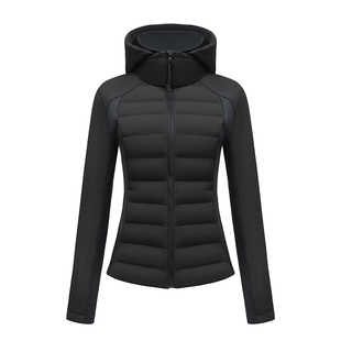 【断码清仓】安欧兔[沙漏腰鸭绒]排骨羽绒服女收腰显瘦拒水可拆帽